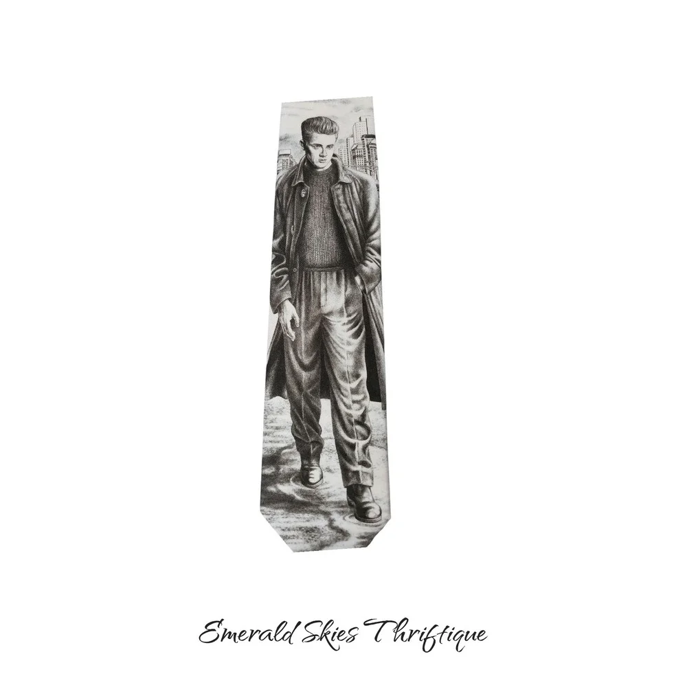 Ralph Marlin James Dean ties, set up two. Free shipping